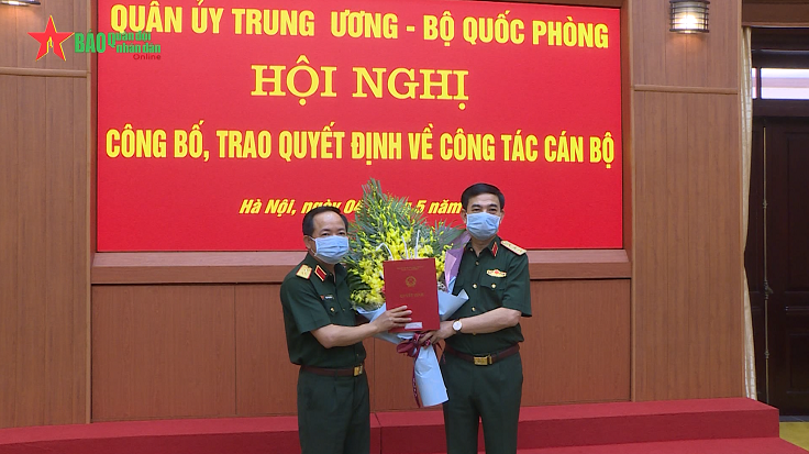 Bổ nhiệm Trung tướng Trịnh Văn Quyết giữ chức Phó chủ nhiệm Tổng cục Chính trị